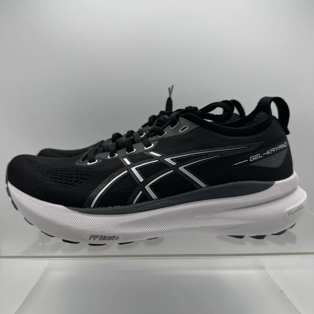 Brand New Asics Gel-Kayano 31 Black White 1011B867 Running Shoes Men's Size 7